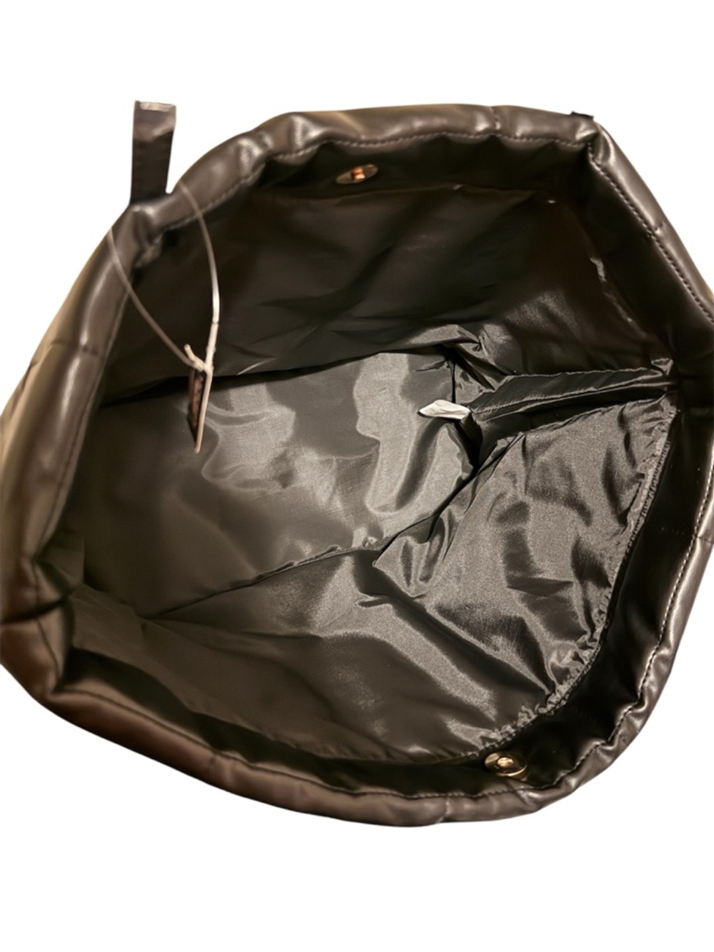 Victoria Secret NWT Quilted Black Tote Bag - Picture 3 of 4